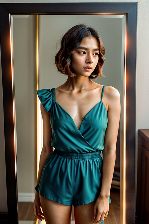 mirror pic girl black blur